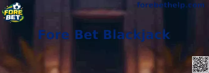 Representação visual do Fore Bet Blackjack e análise estratégica de cartas