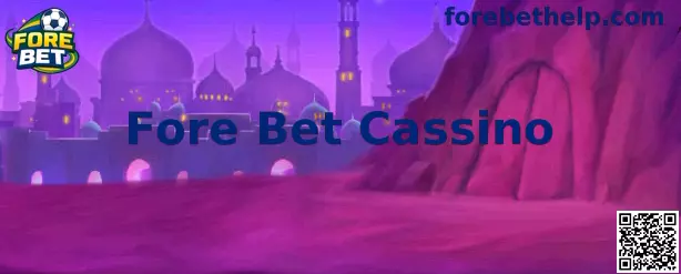 Representação visual do simulador Fore Bet Cassino
