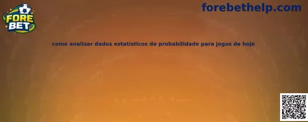 Como analisar dados estatísticos de probabilidade para jogos de hoje