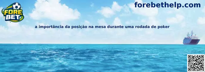 A importância da posição na mesa durante uma rodada de poker