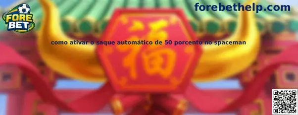 Como ativar saque automático de 50 porcento no Spaceman